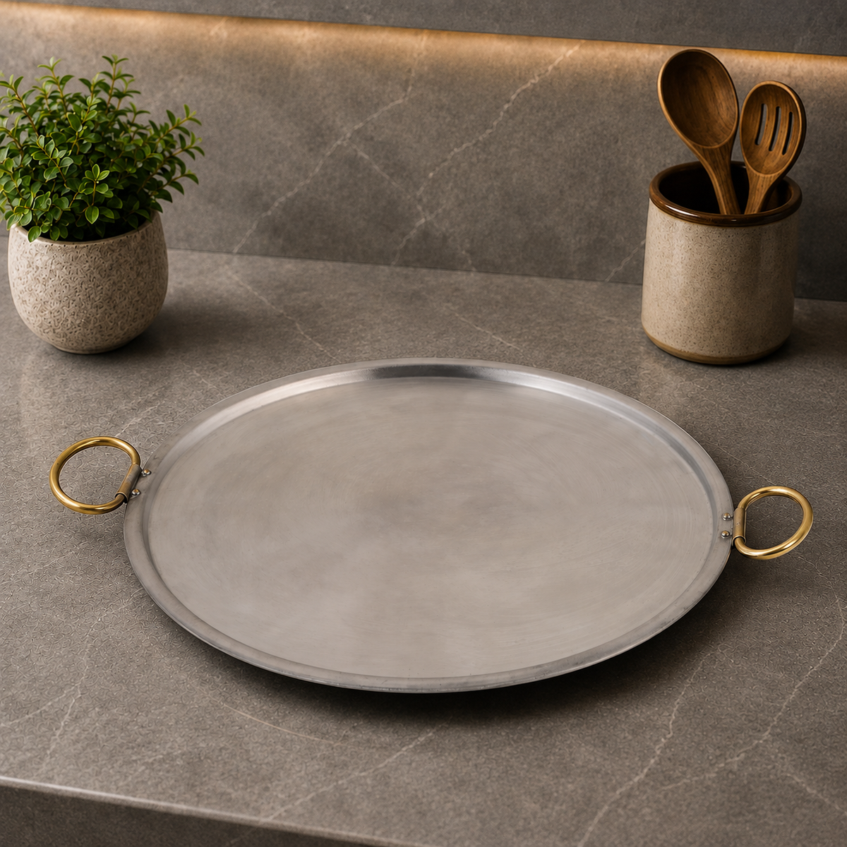 Brass Dosa Tawa
