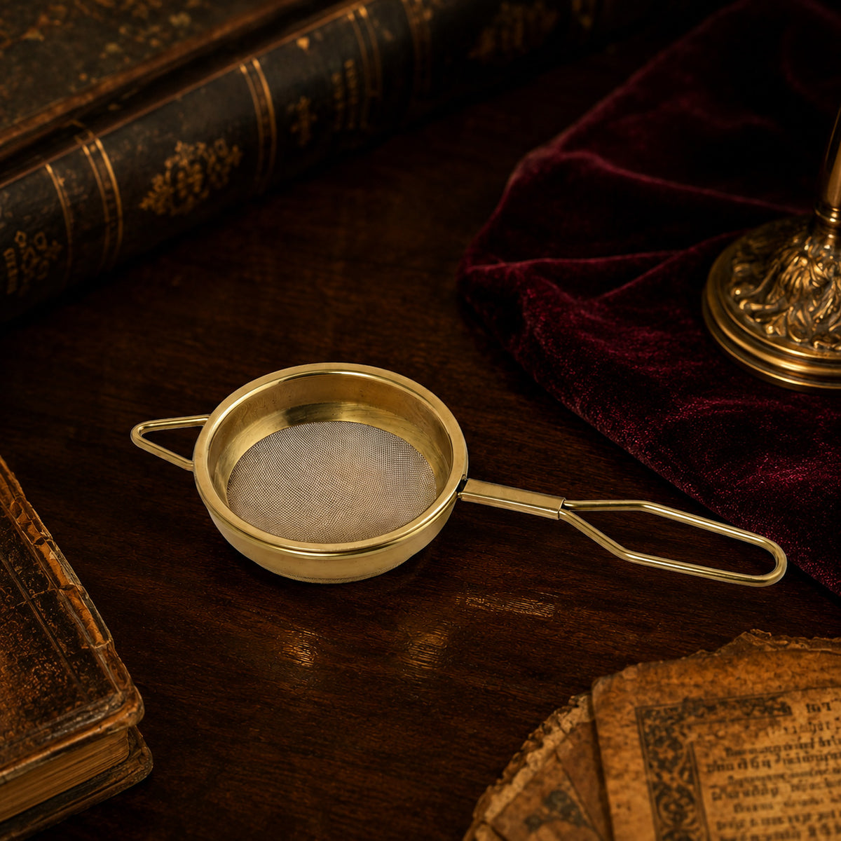 Brass Tea Stainer