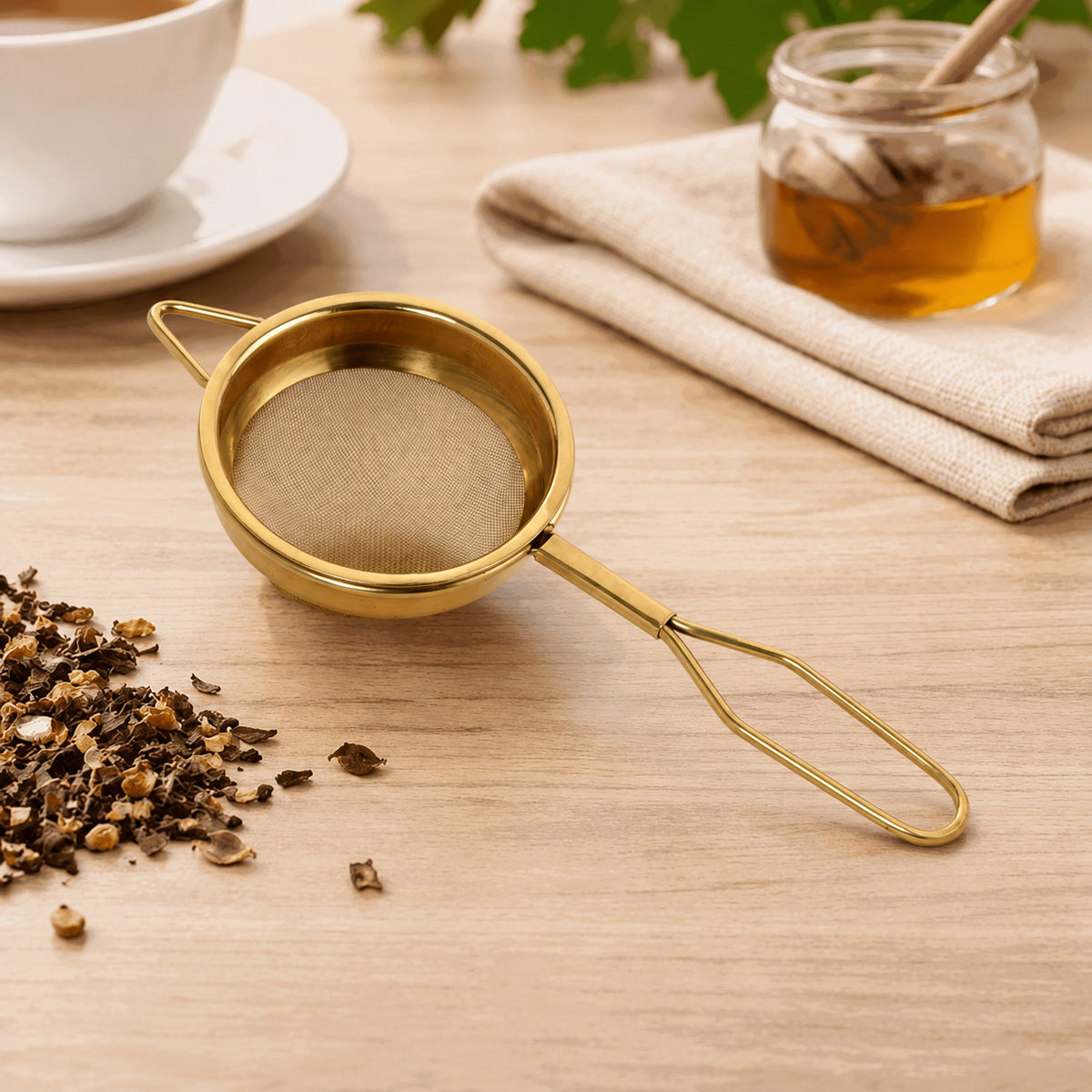 Brass Tea Stainer