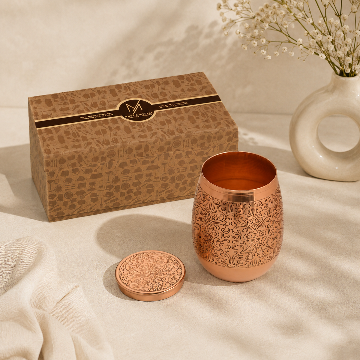 Engraved Copper Tumbler/Bottle