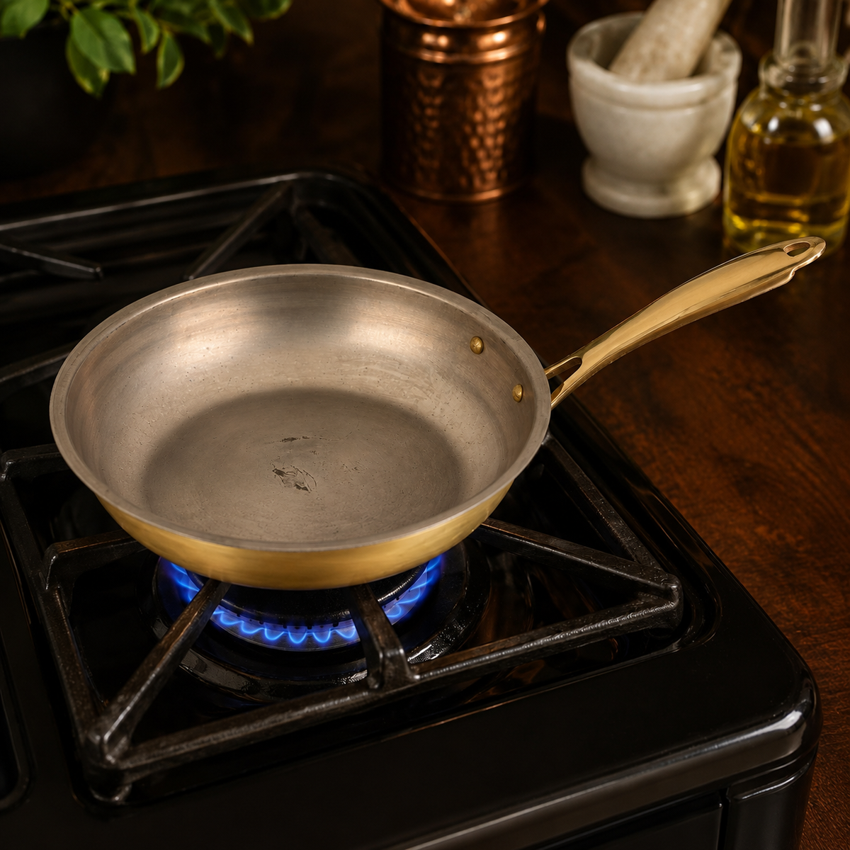 Brass Fry Pan